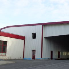 Neubau Glaslager mit Unterkellerung bei Rotkäppchen-Mumm Freyburg